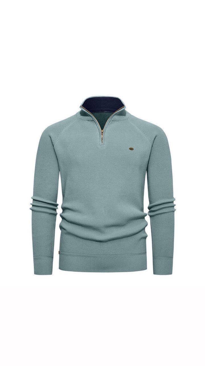 QUARTER ZIP - Solid