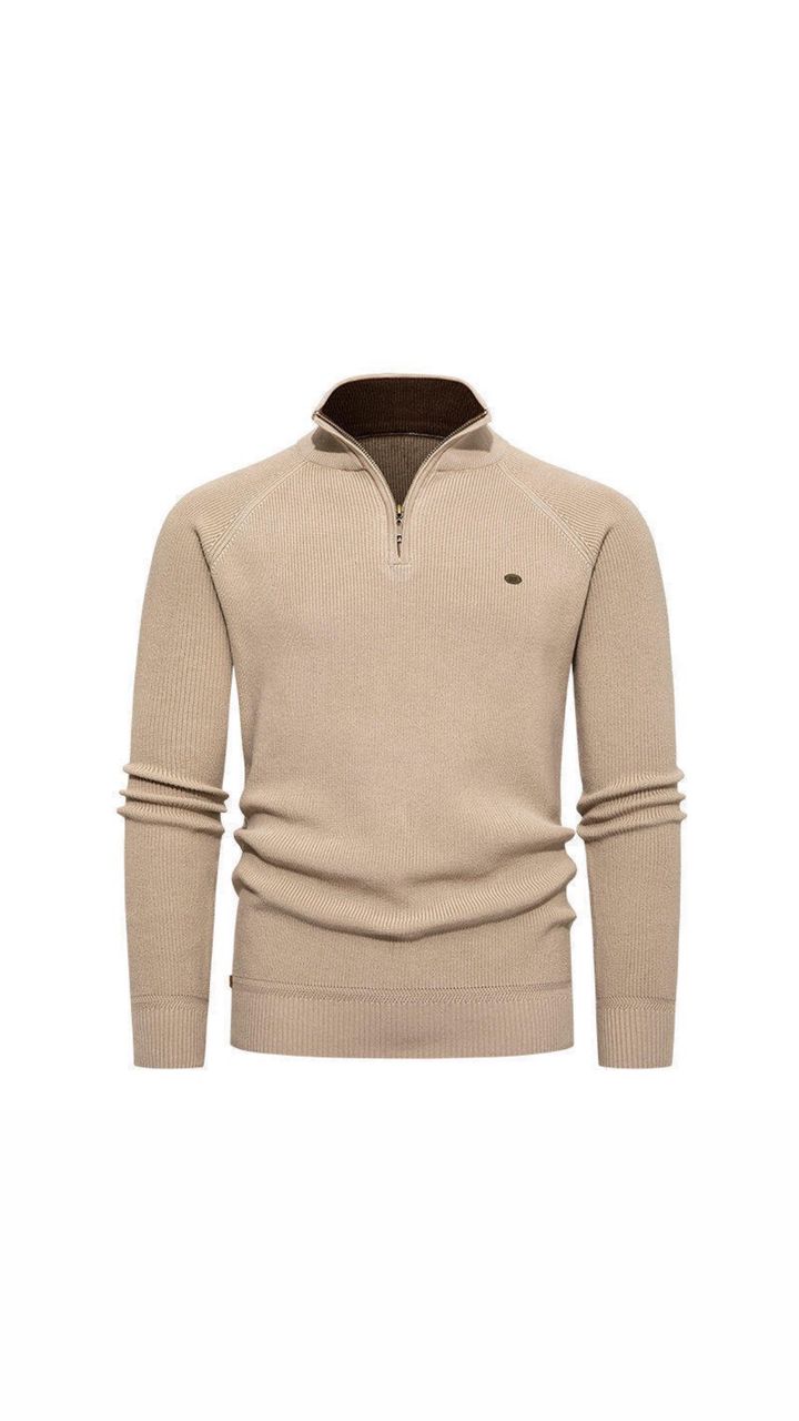 QUARTER ZIP - Solid