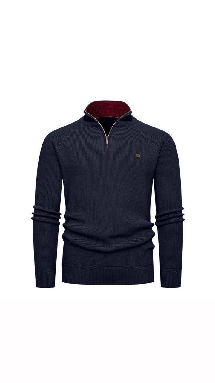 QUARTER ZIP - Solid