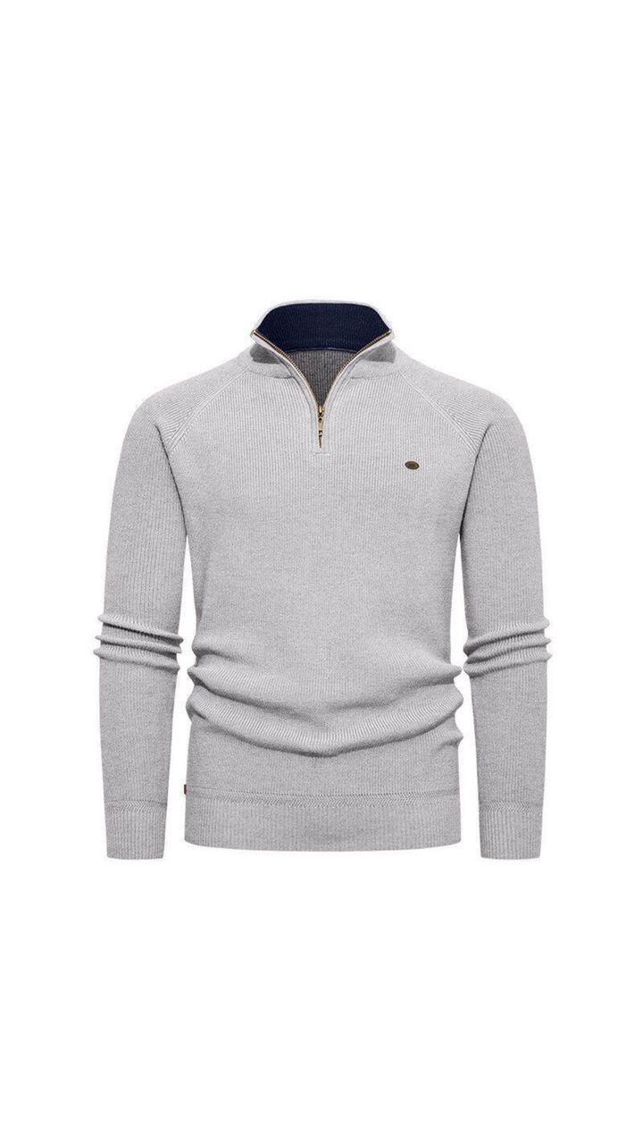 QUARTER ZIP - Solid